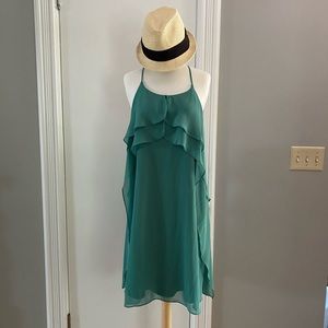 BCBG Green dress - Size Large